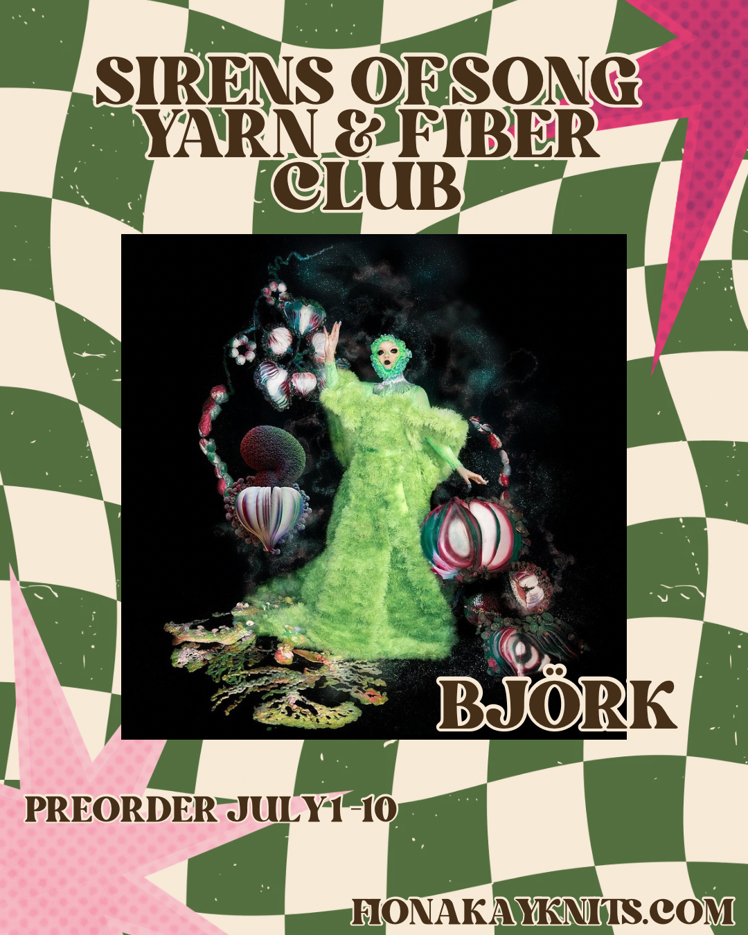 Sirens of Song Yarn & Fiber Club -- July
