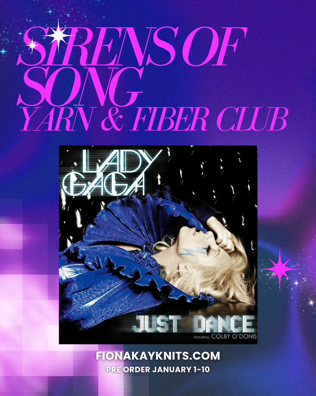 Sirens of Song Yarn & Fiber Club -- January