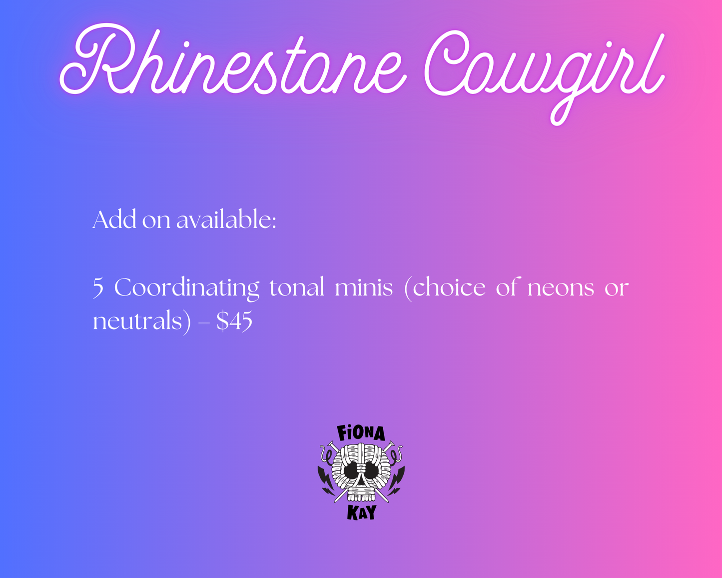 2025 Advent Calendar -- Rhinestone Cowgirl