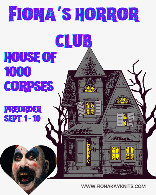 Fiona's Horror Club -- September