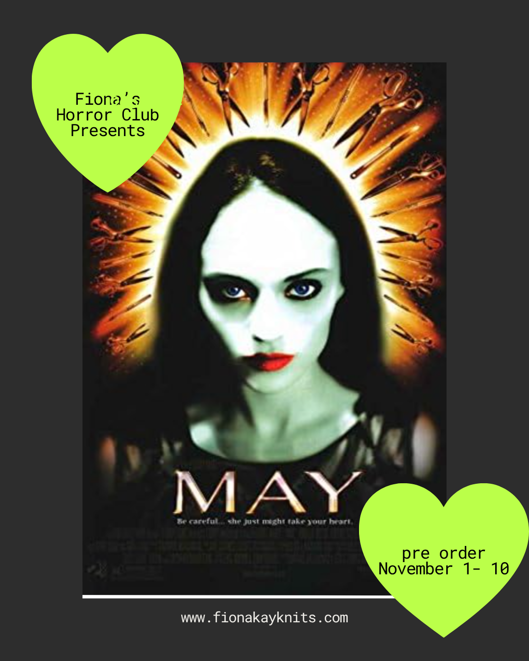Fiona's Horror Club -- November