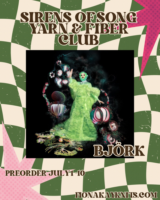 Sirens of Song Yarn & Fiber Club -- July